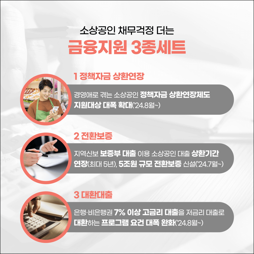 소상공인 자영업자 종합대책 사진