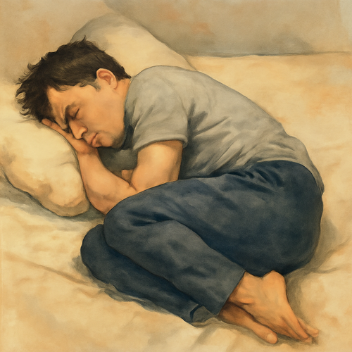 스트레스-수면자세-연관성