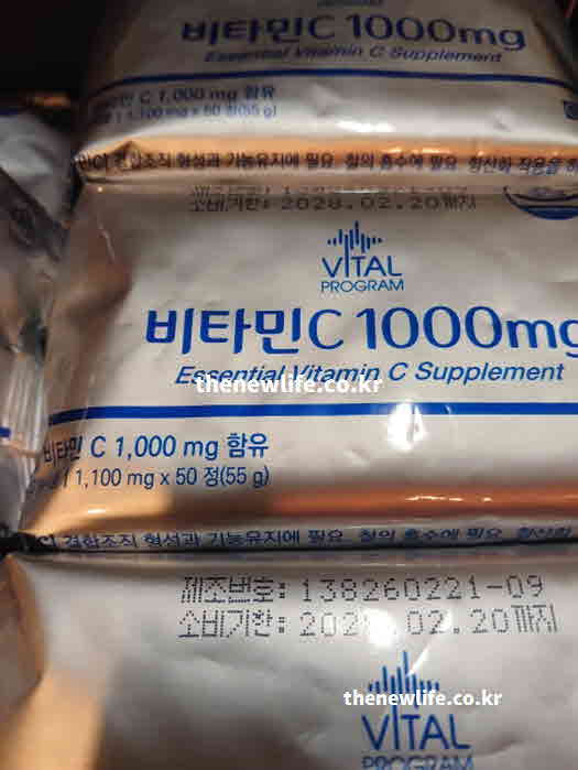 비타민C 메가도스 효능 항산화