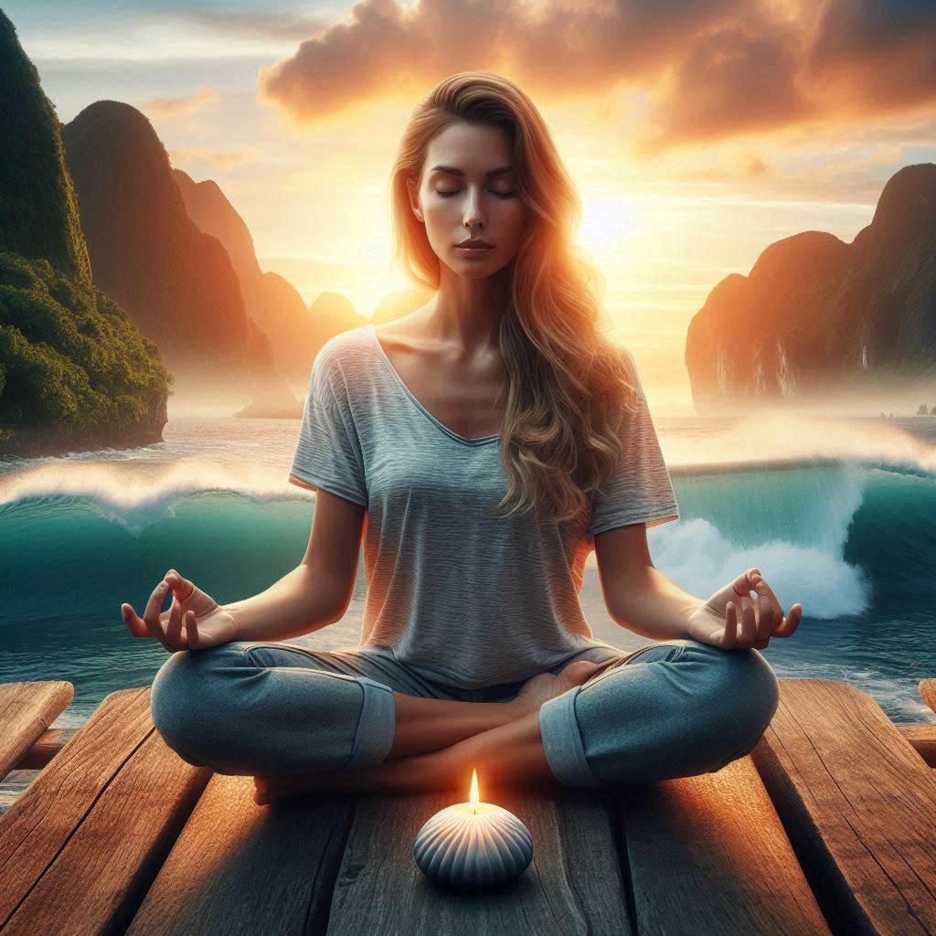 명상과 깊은 호흡은 마음을 진정