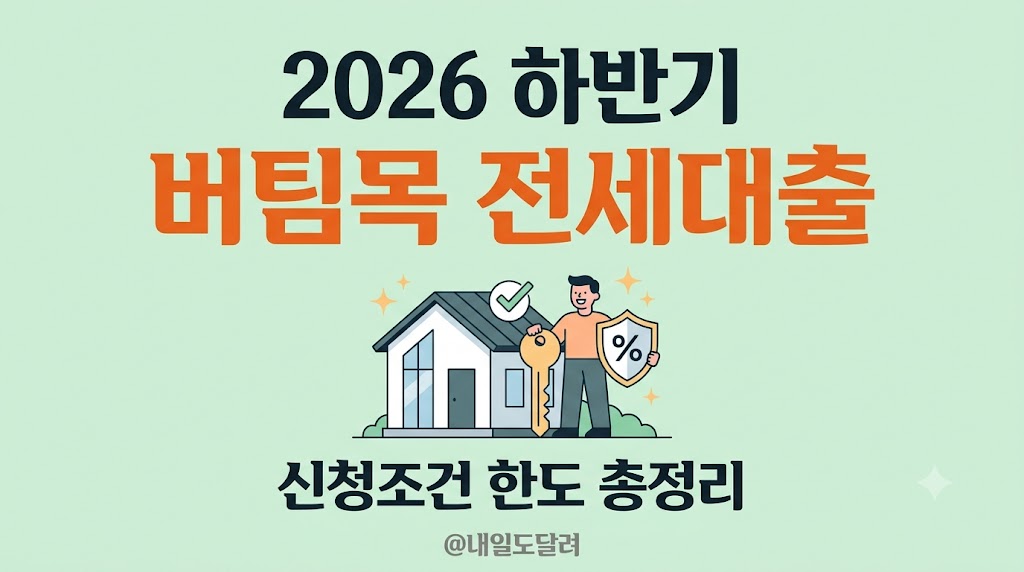 2026 버팀목 전세자금대출 조건 한도: HUG vs HF 비교