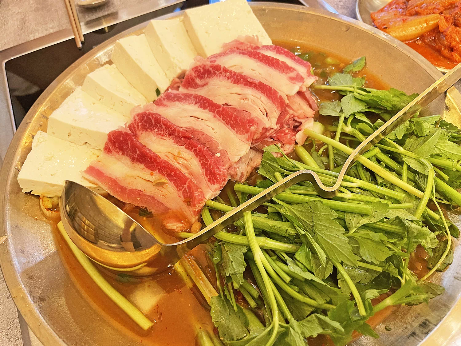 옥된장 메뉴판
