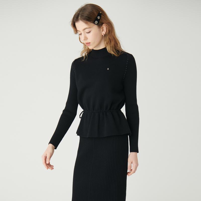 샤틴 SATIN 니트 셋업 원피스 O234T950