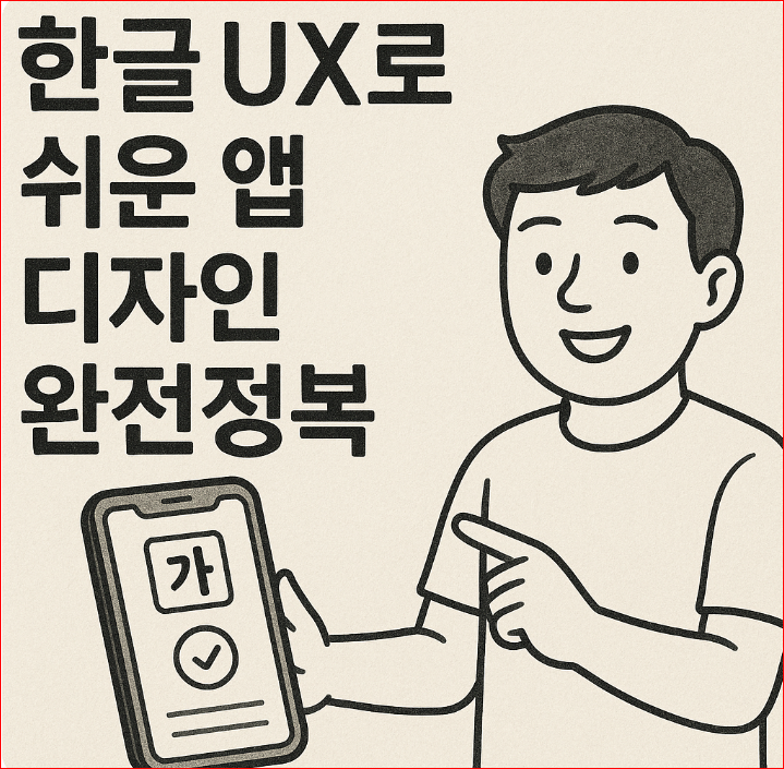 한글 UX로 쉬운 앱 디자인 완전정복