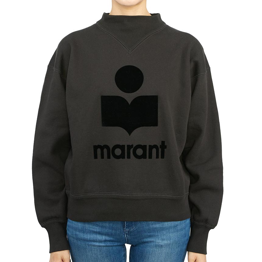 이자벨마랑 여성 모비 맨투맨 페이드블랙 02FK SW0033 00M017E