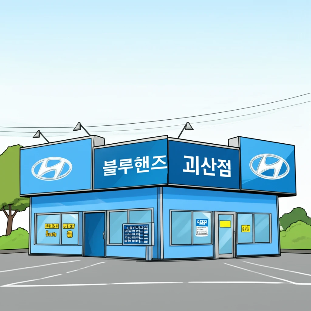괴산 청천면 현대자동차 블루핸즈 이용..