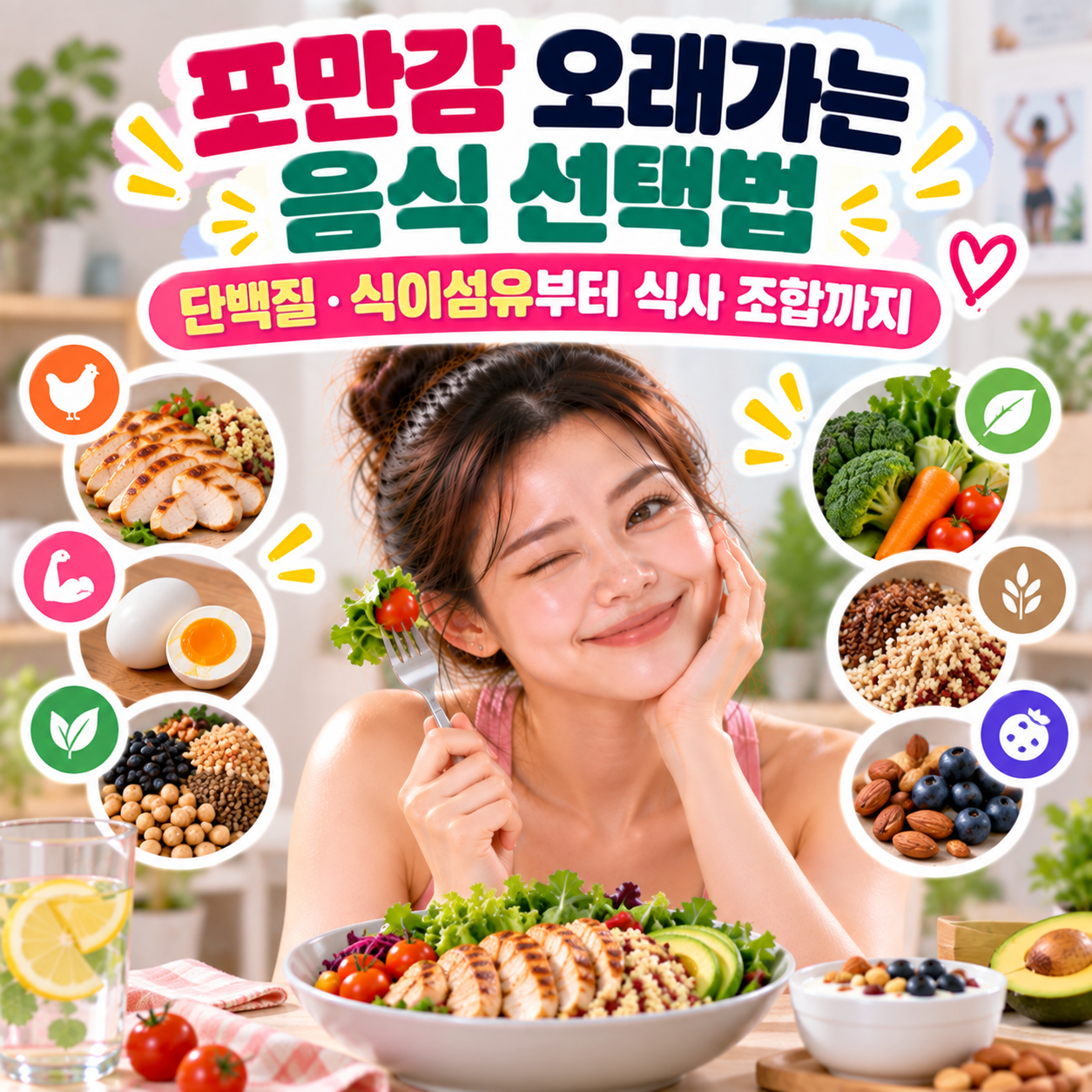 포만감 오래가는 음식 선택법