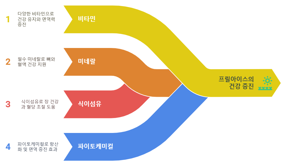 프릴아이스 상추의 영양성분