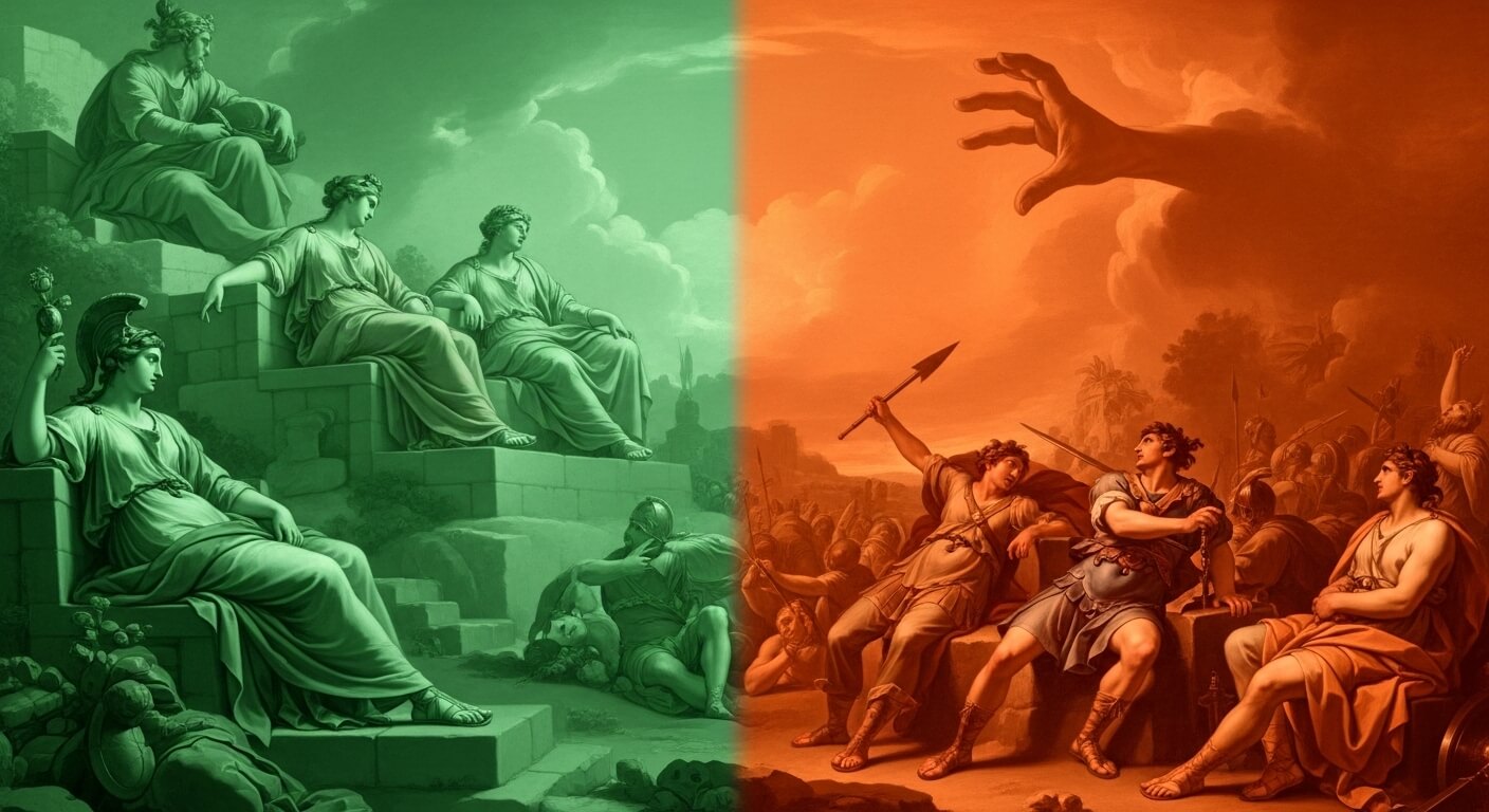 일리아드&middot;오디세이에서 드러나는 신과 인간의 불균형 관련 사진