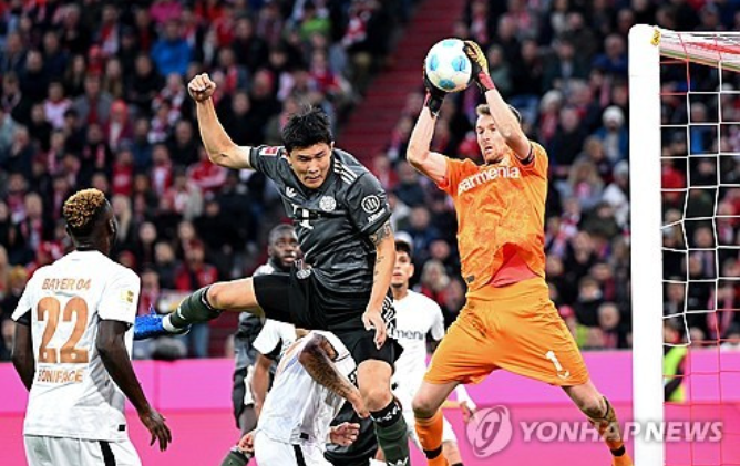 김민재 골문앞-연합뉴스 출저