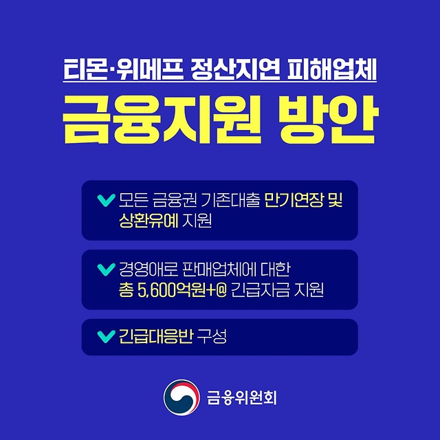 금융지원 방안