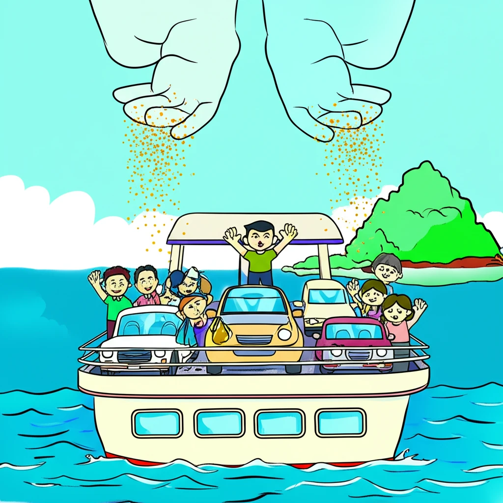 2025년 미취학 도서민 여객선 운임..