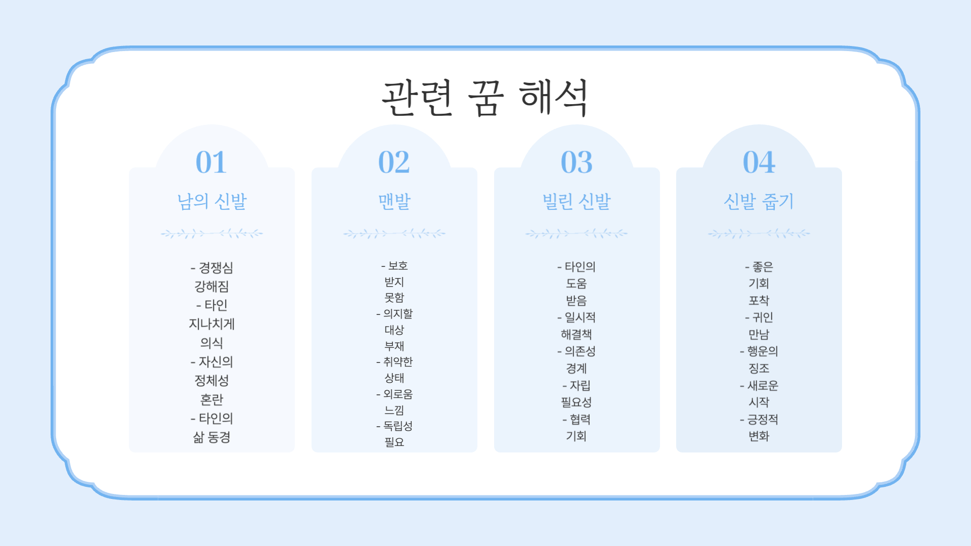 신발 잃어버리는 꿈해몽