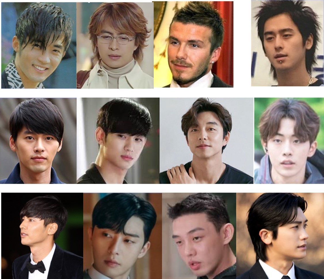 남자 연도별 유행머리