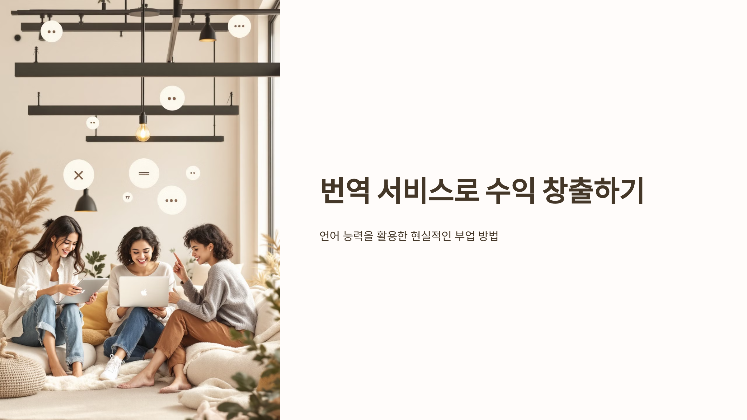 번역 서비스로 글로벌 부업 시작하는 방법