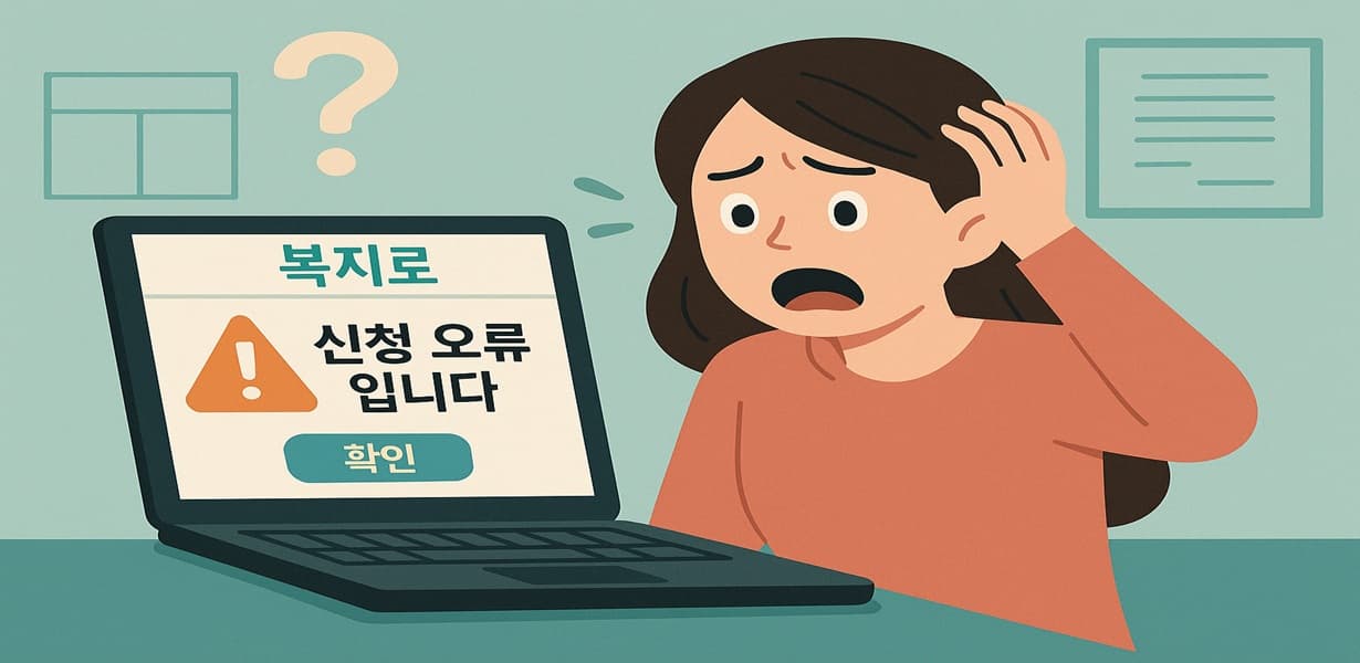 A young woman looking confused while sitting at a desk in front of a computer