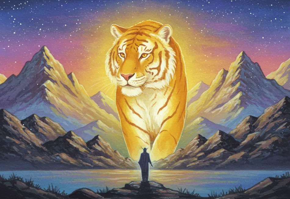 호랑이를 만나는 꿈 해몽