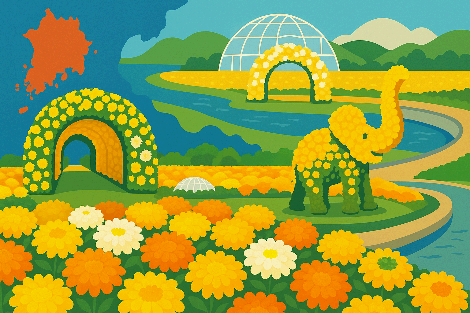 국화 축제 베스트