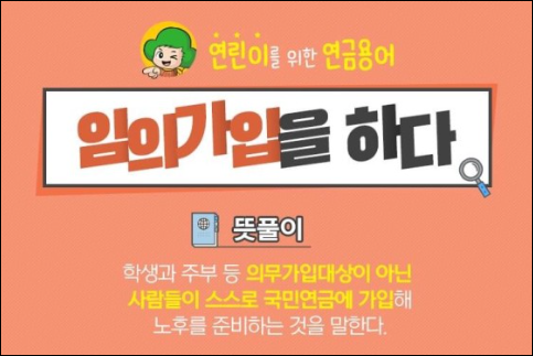 국민연금 임의가입, 국민연금 임의계속 가입제도