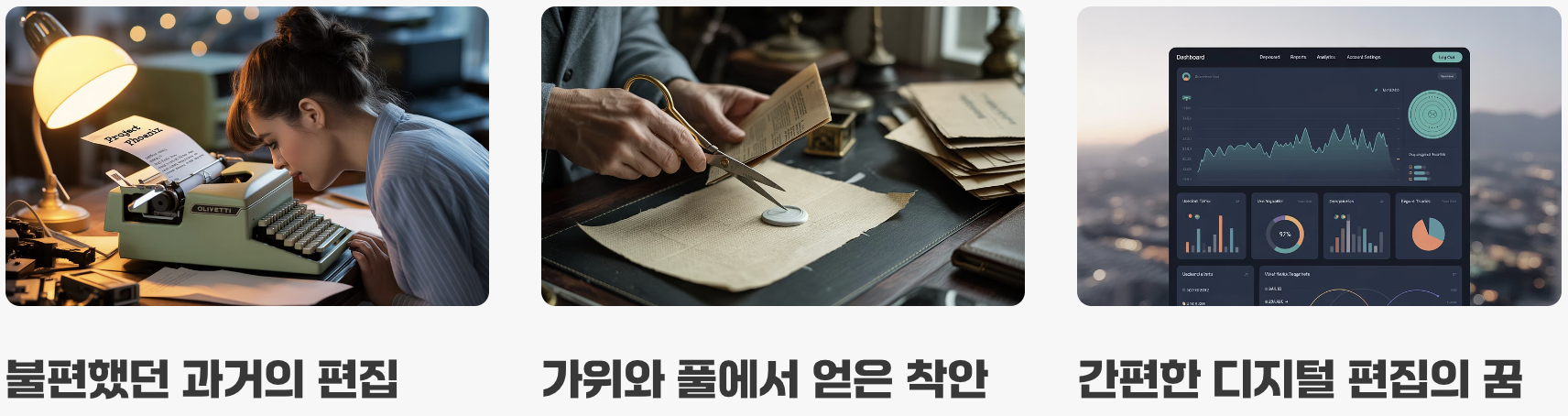 가위와 풀, 현실 세계에서 얻은 영감