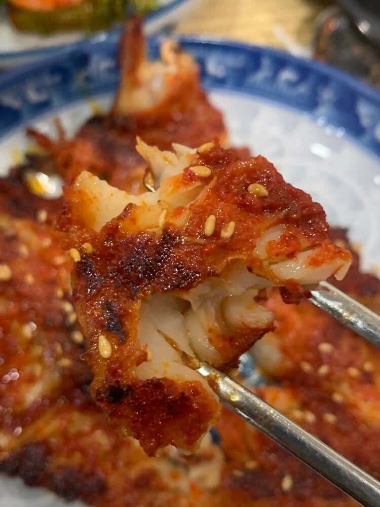 코다리 생선 속살