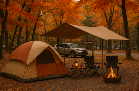 캠핑 관련 사진