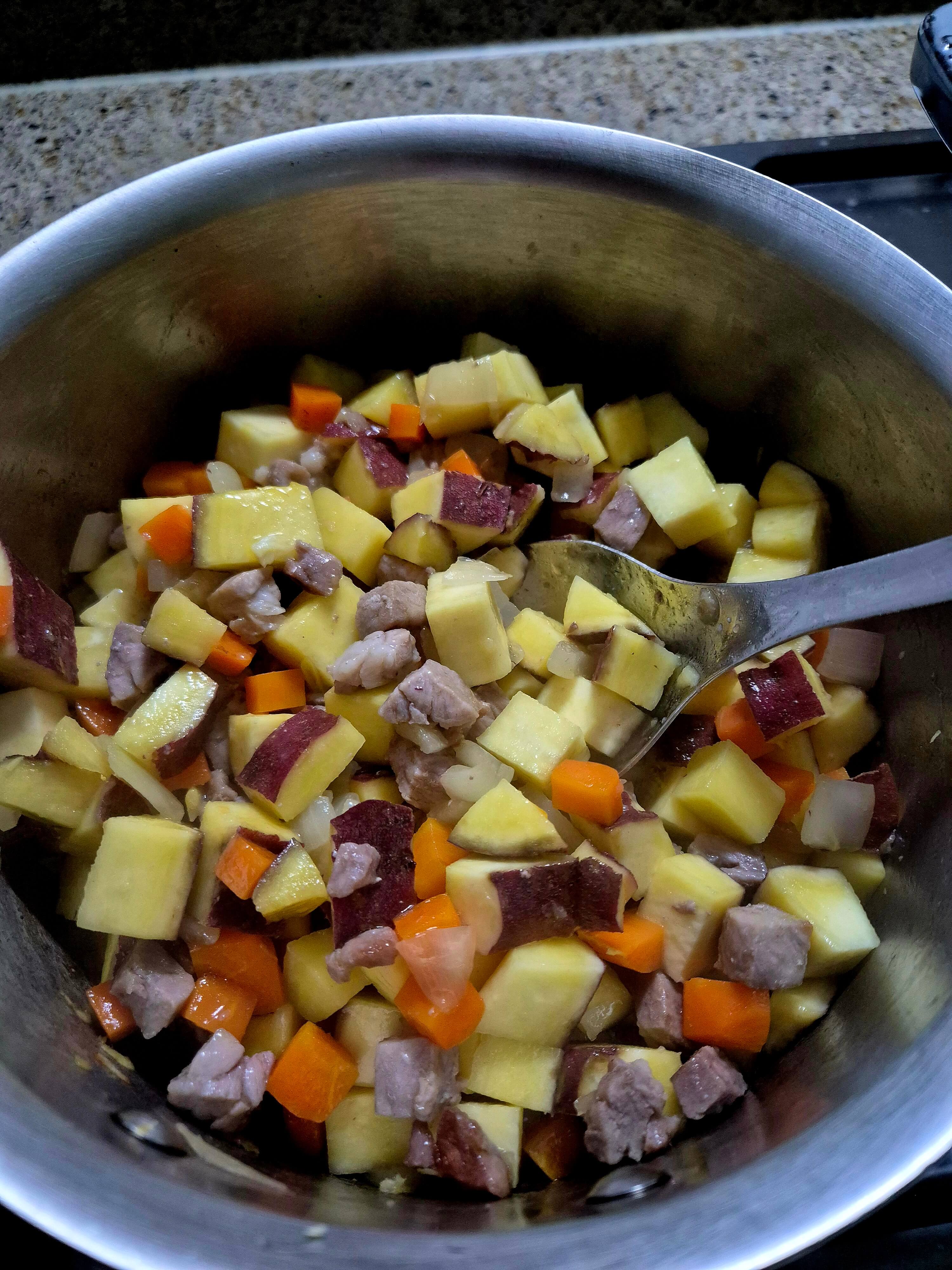 고구마 카레 만드는 방법