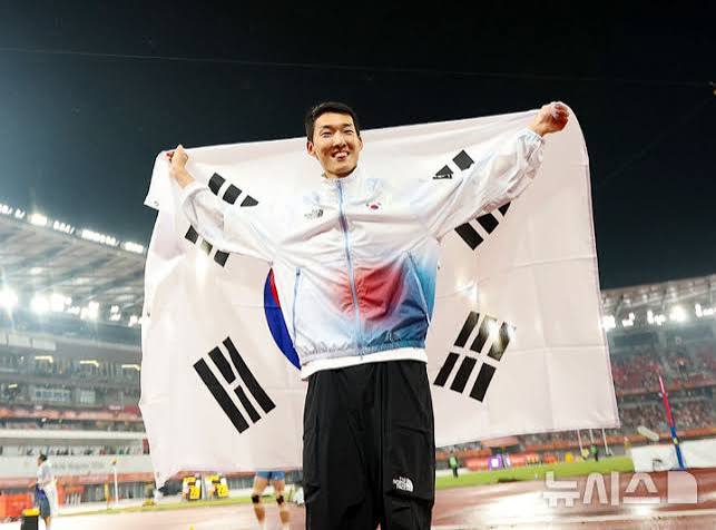 우상혁 높이뛰기 동메달