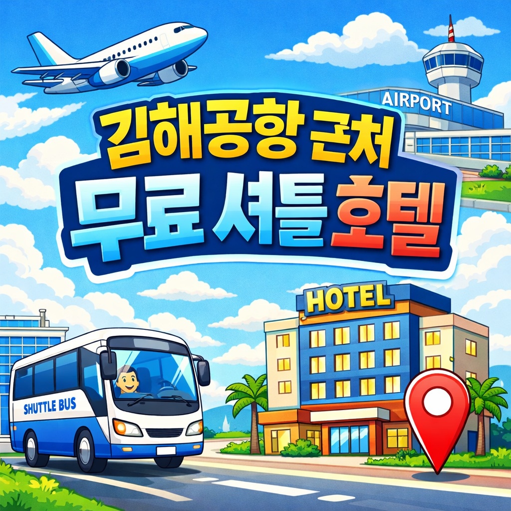 김해공항 근처 무료 셔틀 호텔 TOP5 추천