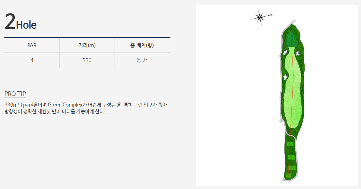 노벨 컨트리클럽 레이크코스 2