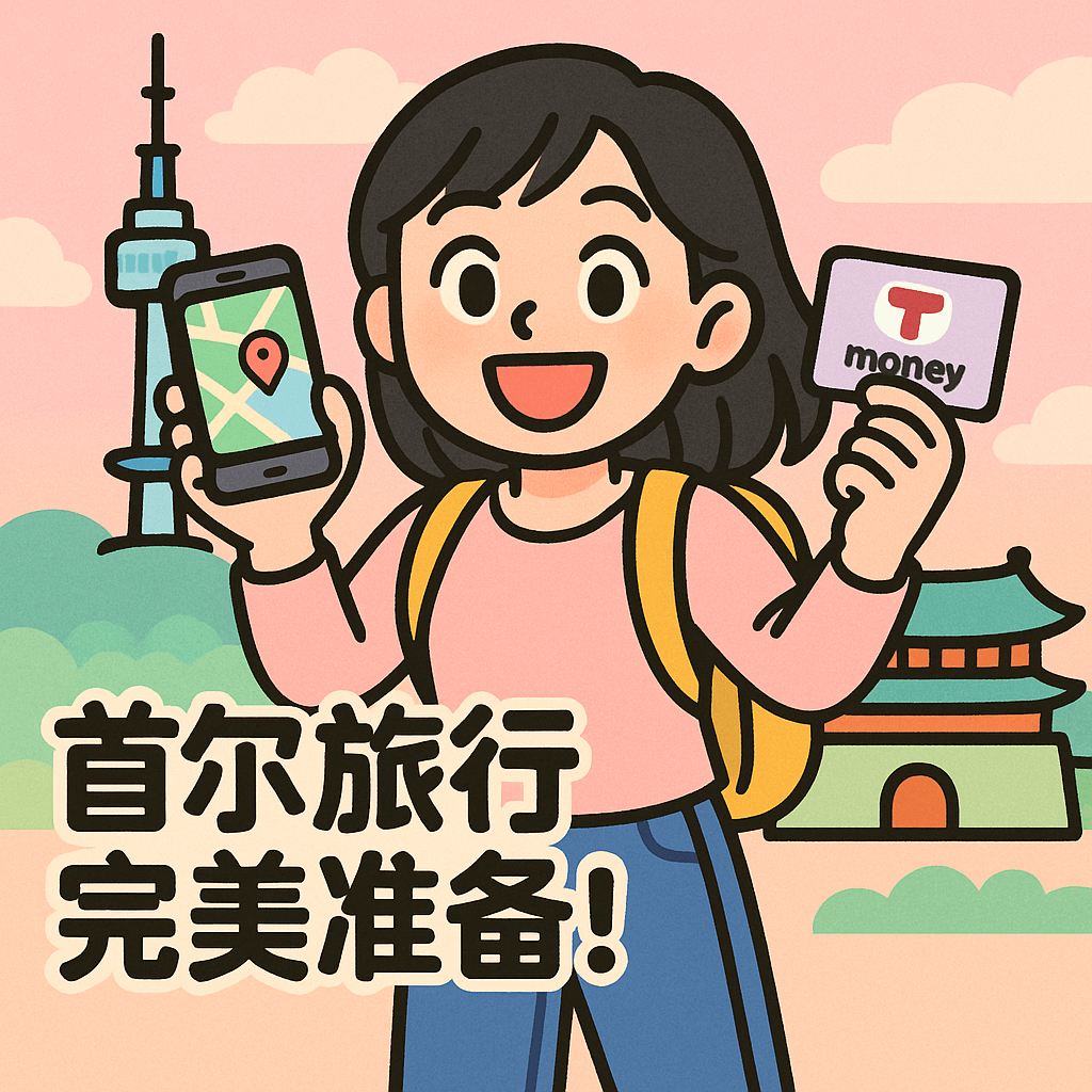 首尔旅行完美准备:必备App、交通卡及旅行贴士