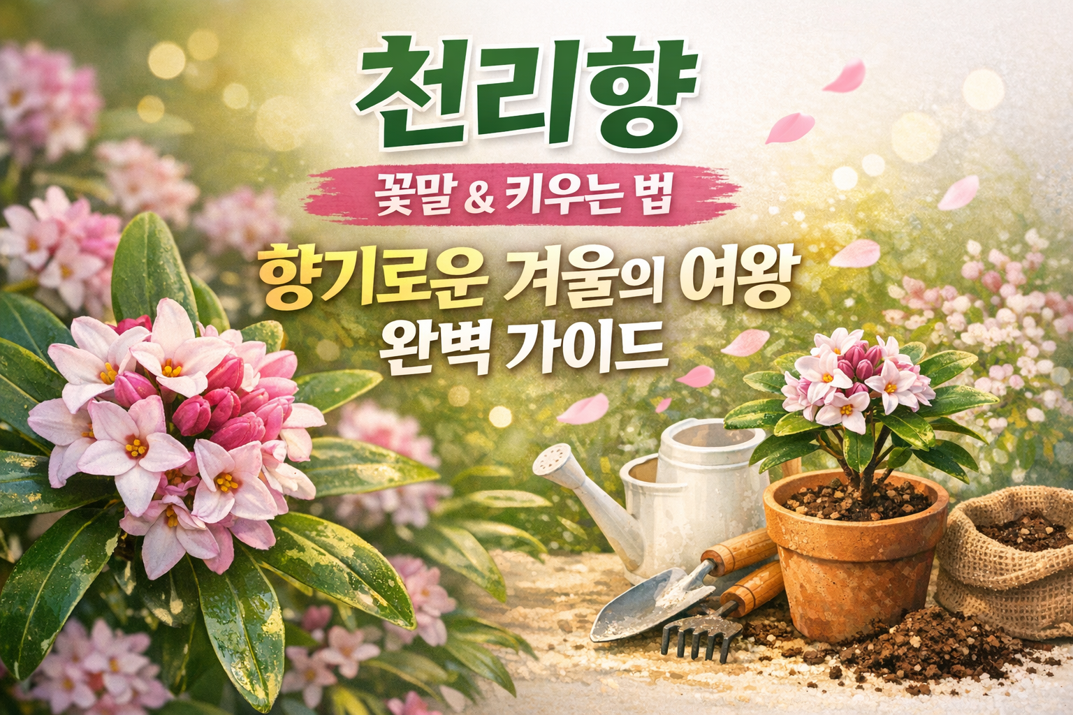 천리향 꽃말과 키우는 법