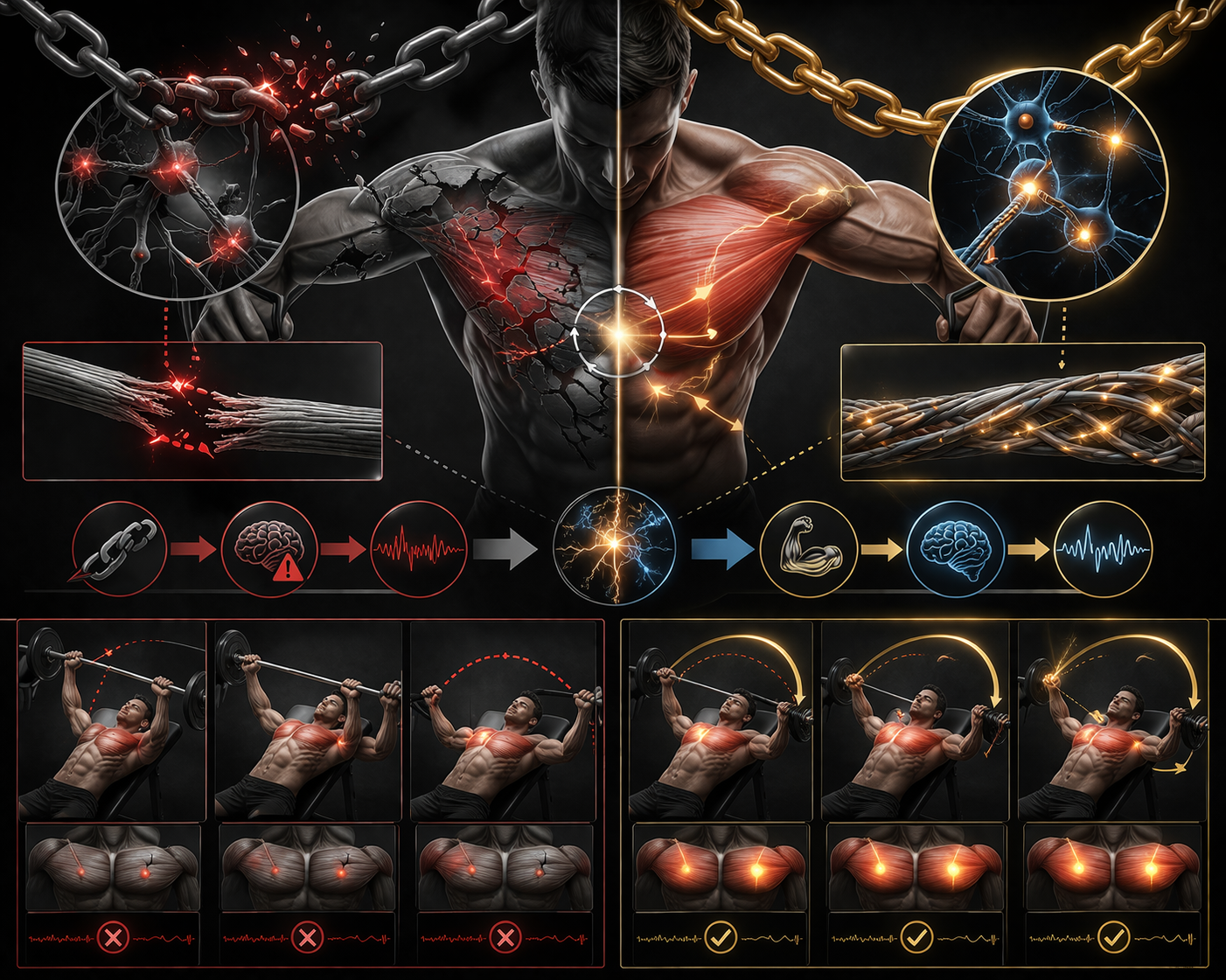 운동역학 해석:
왜 연결 없이 자극은 의미가 없는가