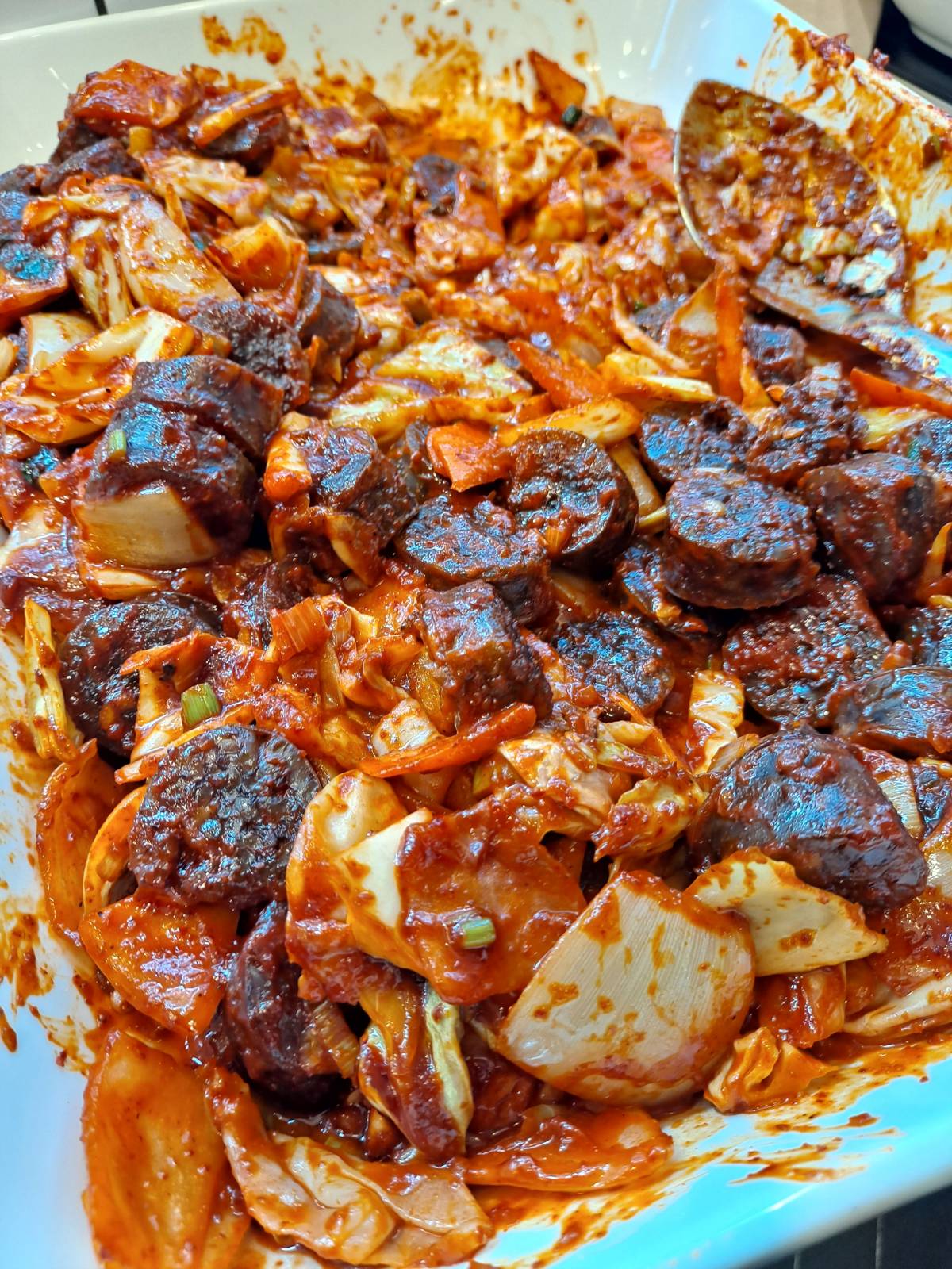 봄봄 순대볶음