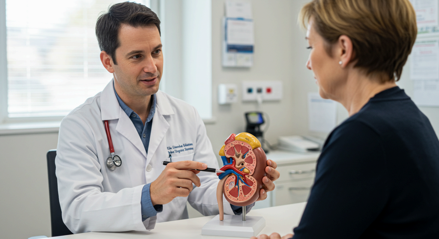 혈압·혈당 관리가 신부전증 치료의 핵심입니다.