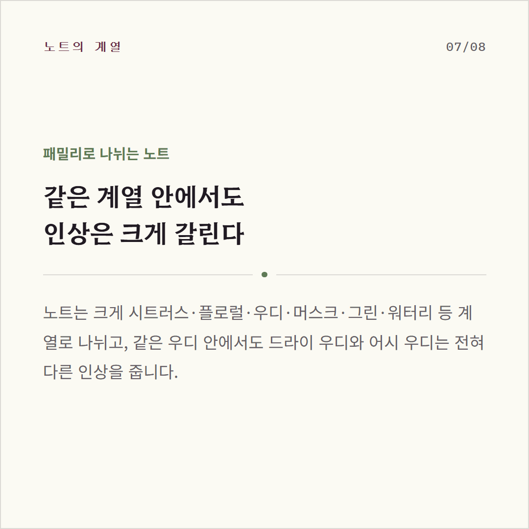 계열정리 사진