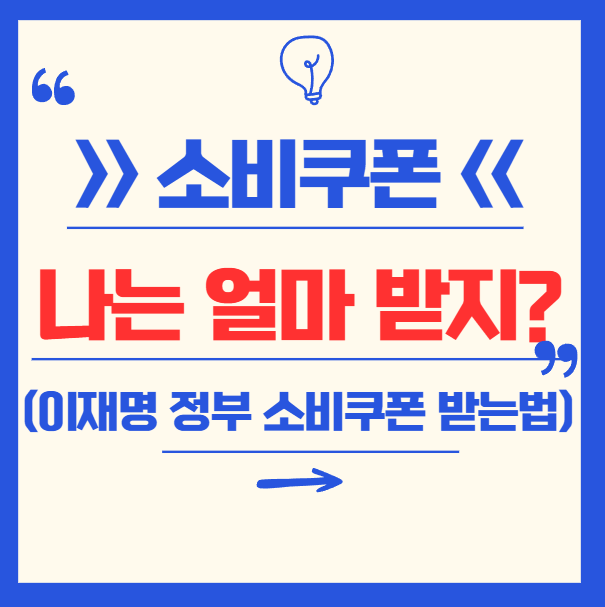 이재명 정부 소비쿠폰, 나는 얼마 받을까? (전국민 25만원)