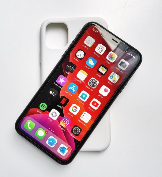 핸드폰 투명 케이스 변색 세척