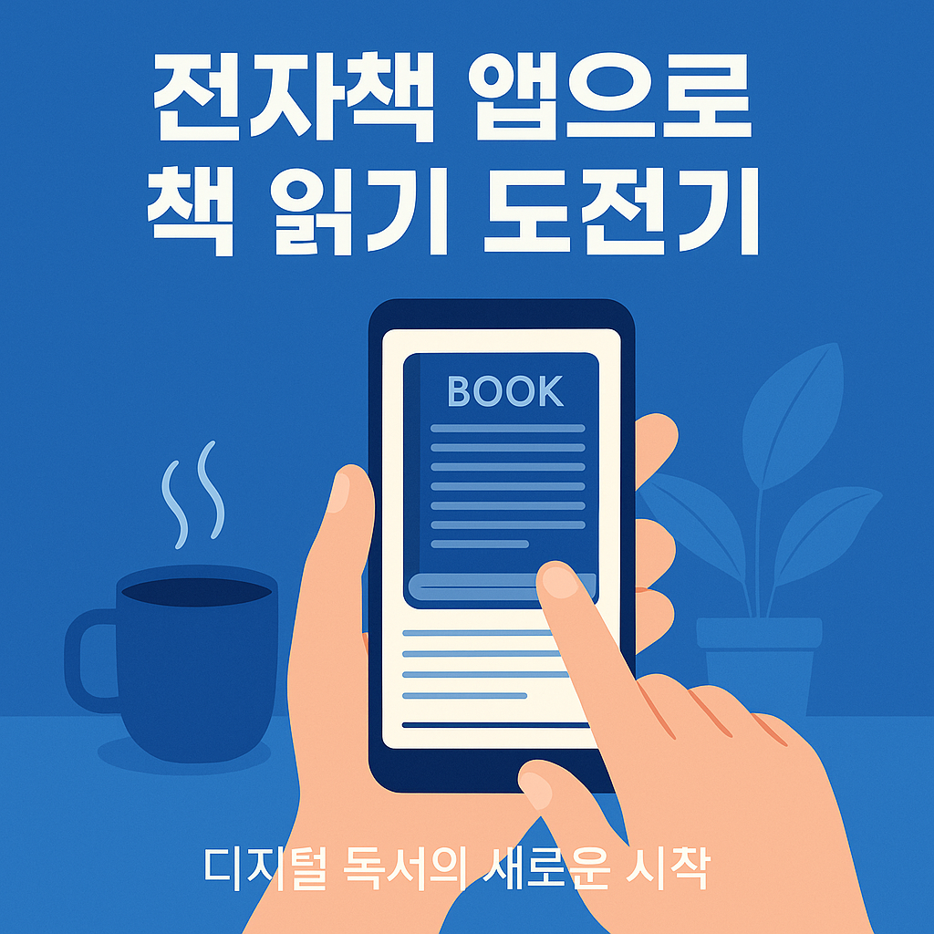전자책 앱으로 책 읽기 도전기 &ndash; 디지털 독서의 새로운 시작