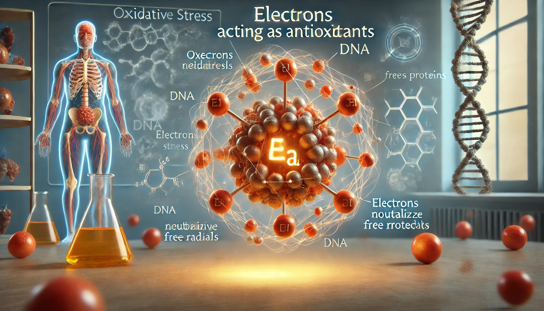 항산화제 역할을 하는 전자