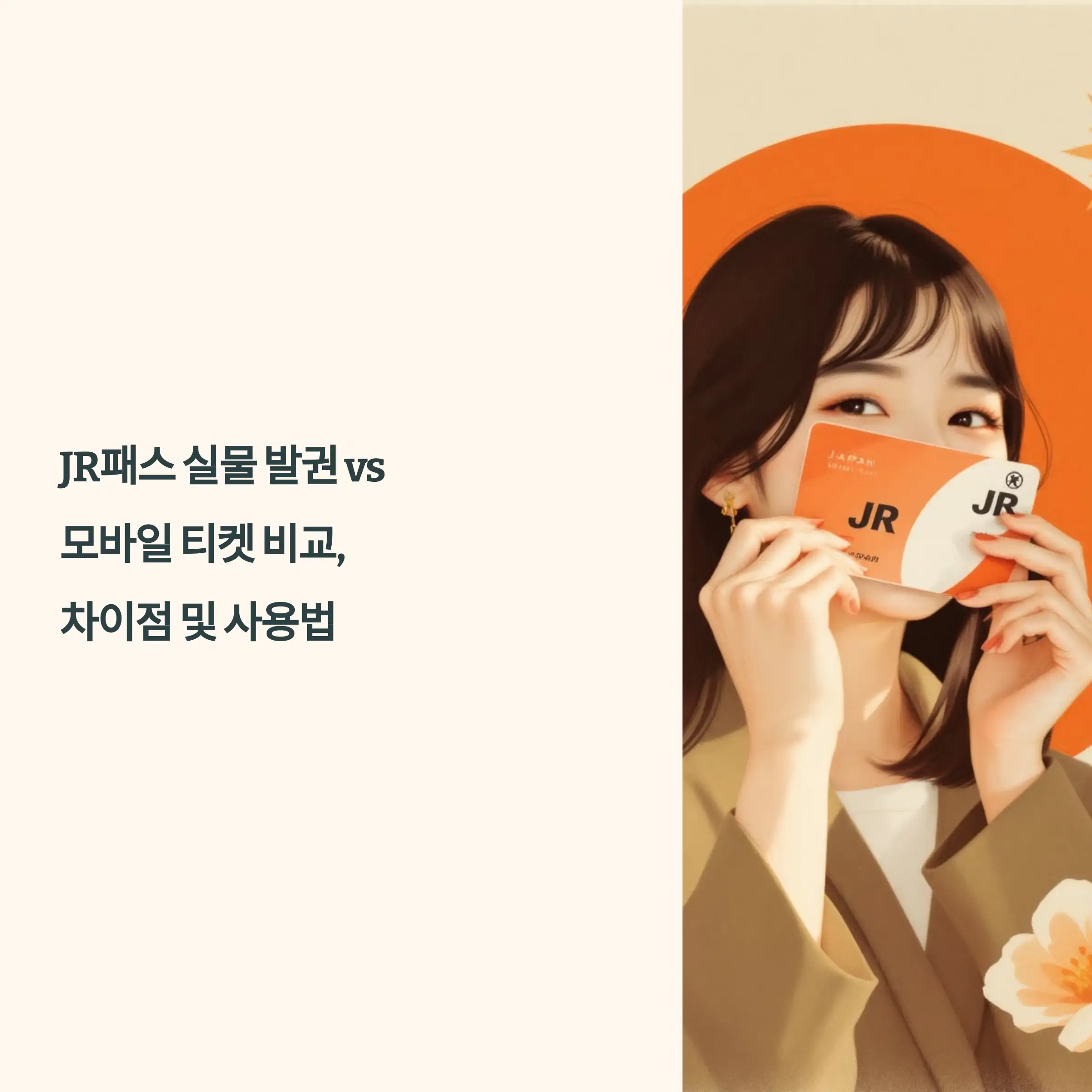 JR패스 실물 발권