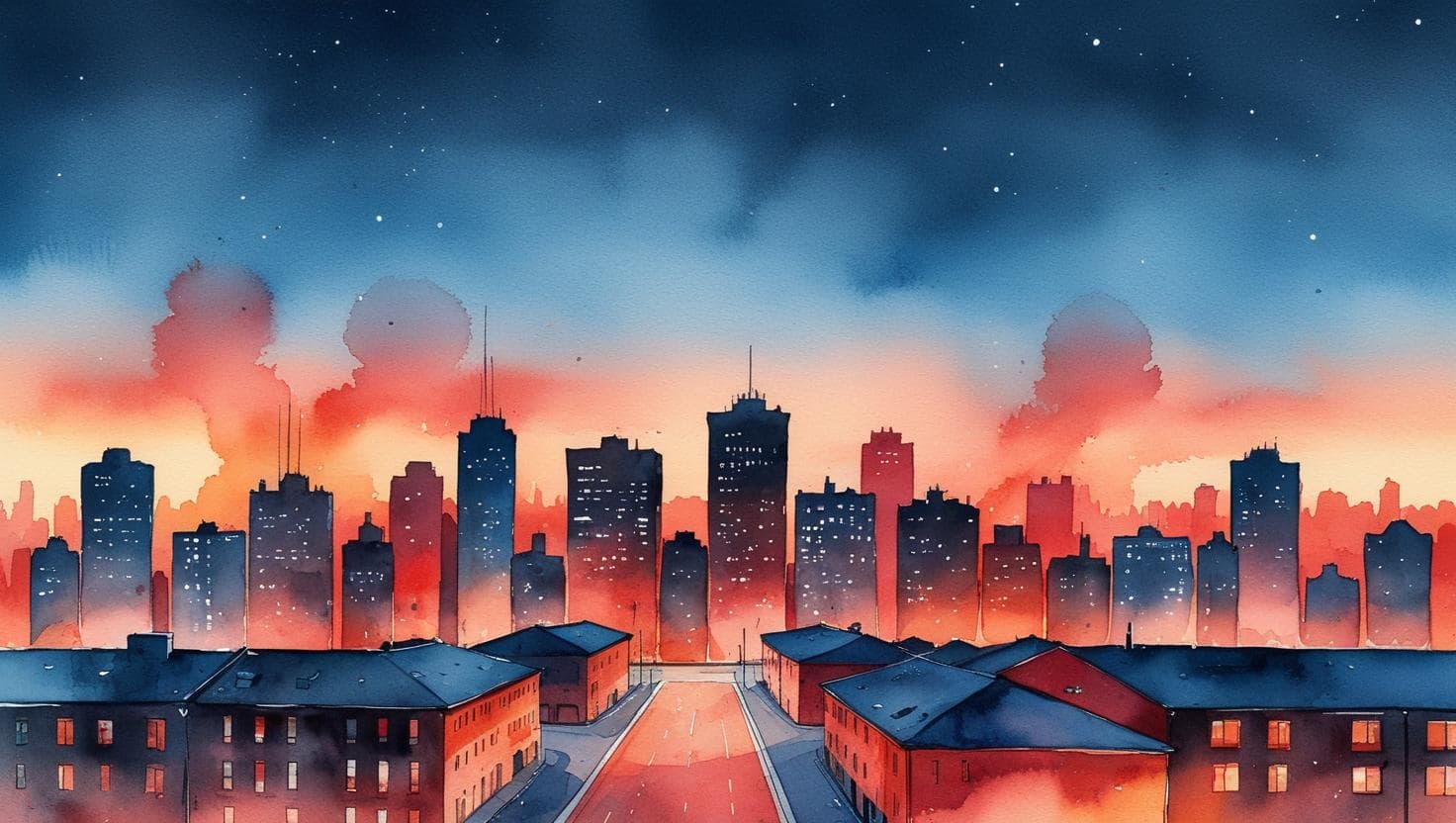 도시는 왜 밤에도 식지 않을까?