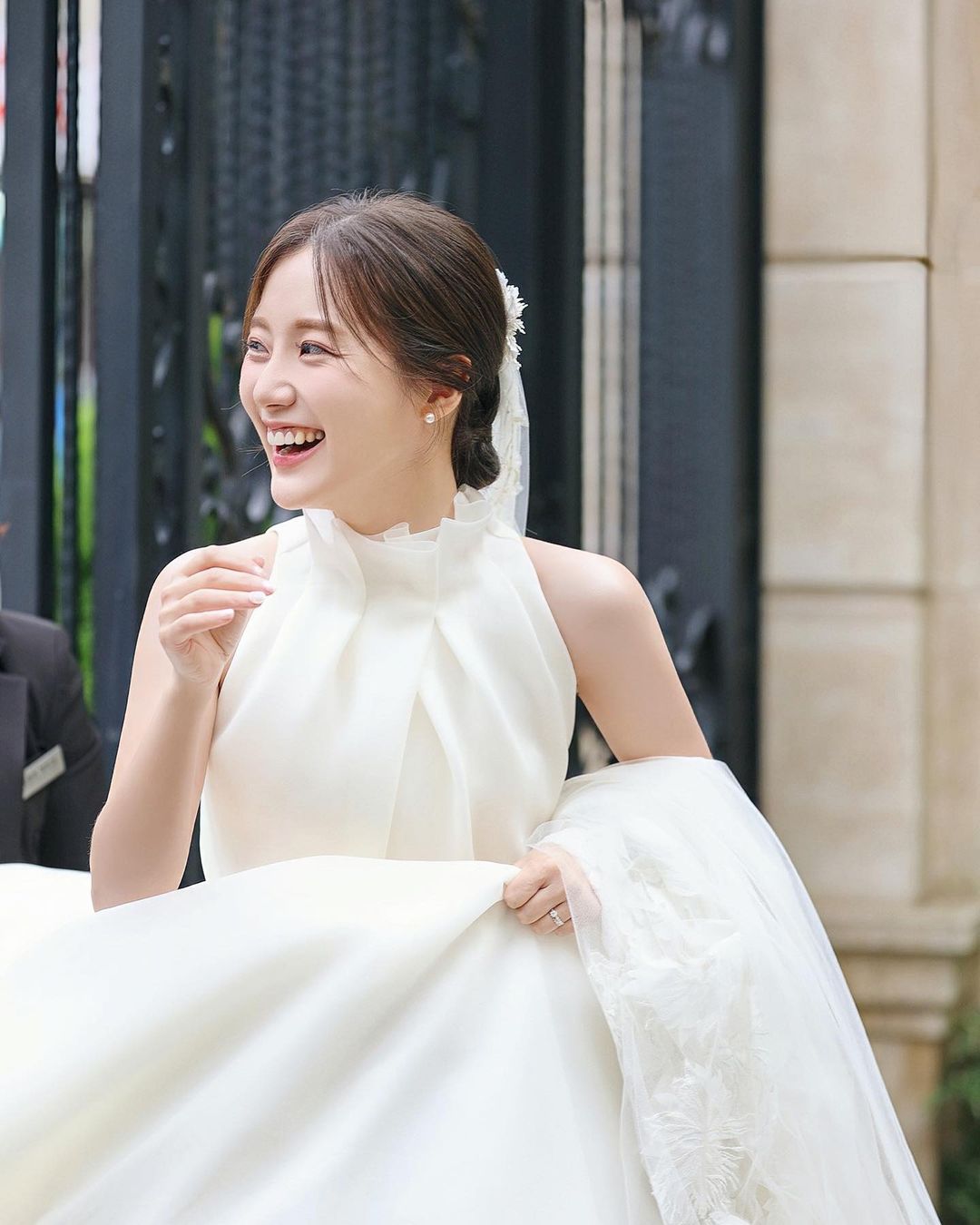 품절녀가 된 김도연 전 아나운서, 결혼 사진을 풀다