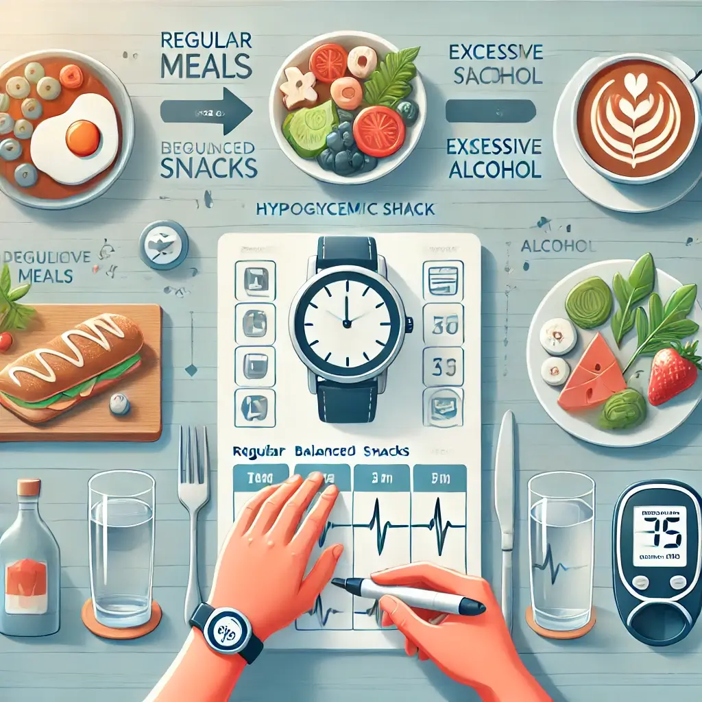 저혈당 쇼크 예방