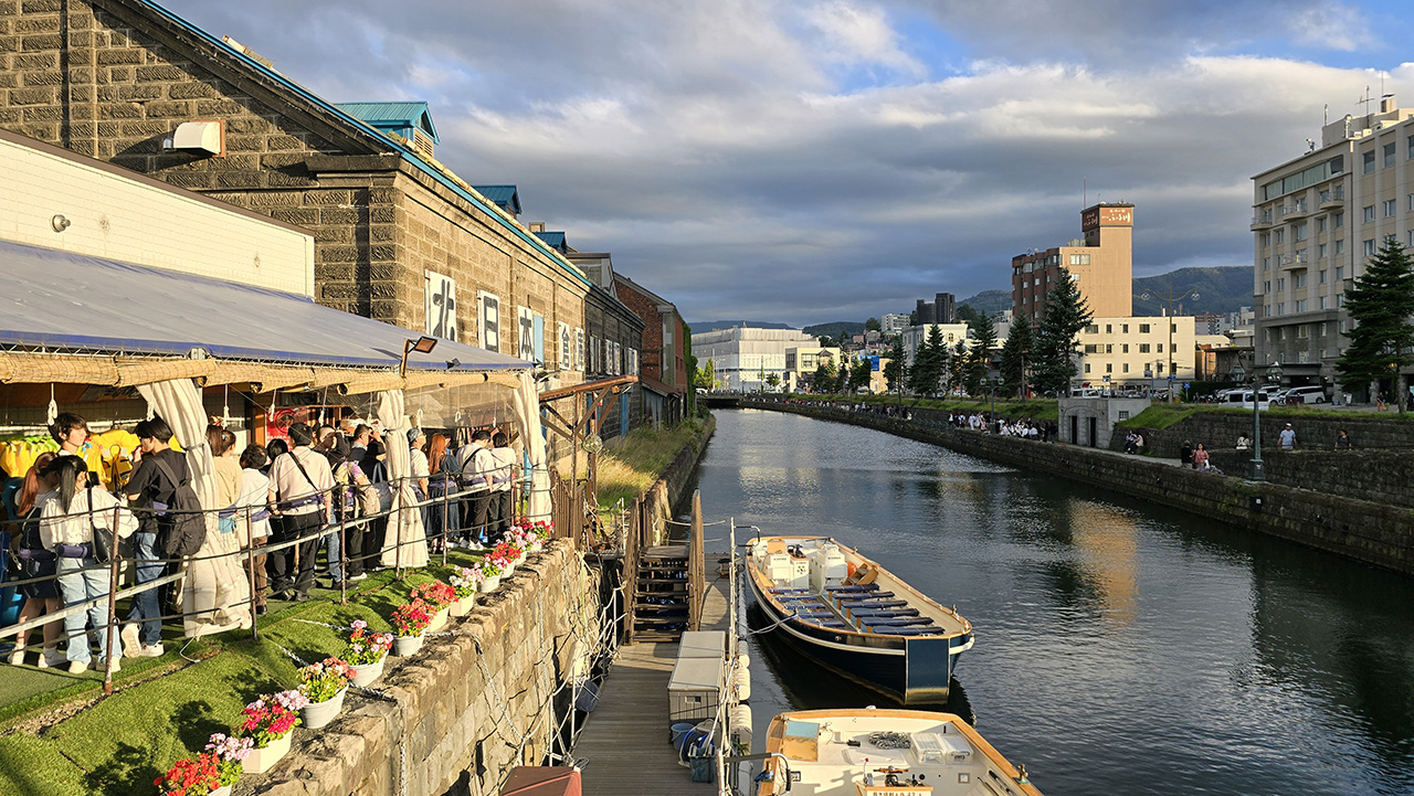 오타루 운하 크루즈