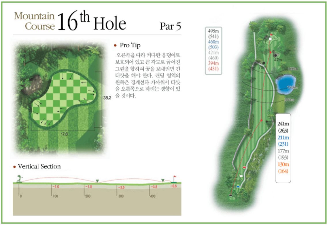 한라산 컨트리클럽 마운틴코스 7