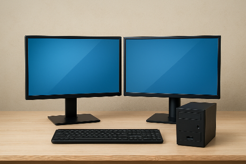 이미지 2. 듀얼 모니터 세팅