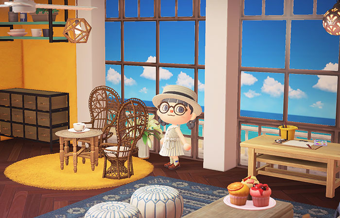 모동숲 해피홈 파라다이스 - 릴리의 그림교실