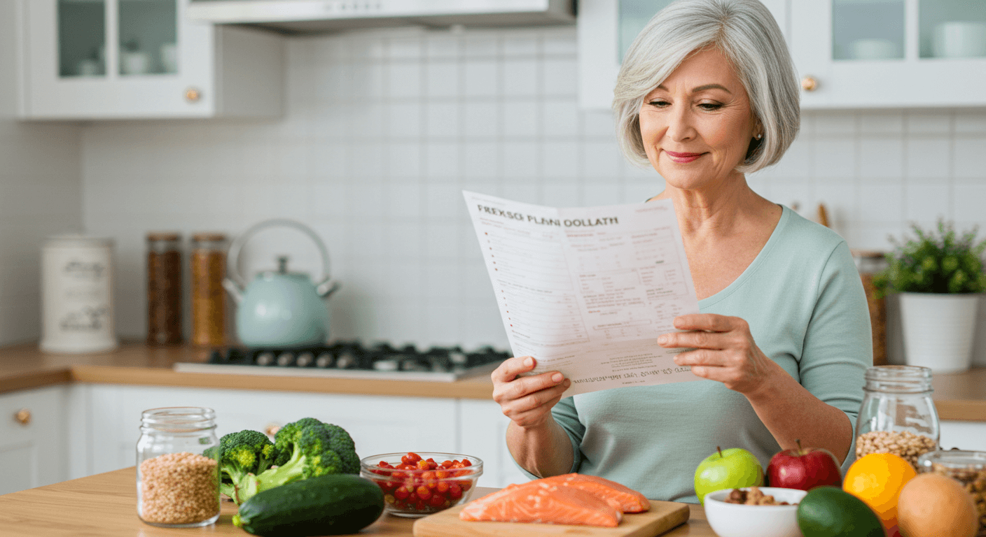 60대 이상을 위한 안전한 체중 감량 플랜