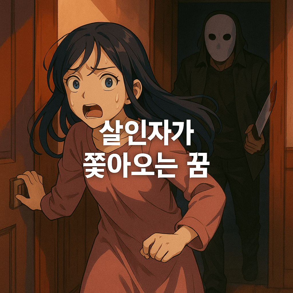 살인자가 쫓아오는 꿈 해몽